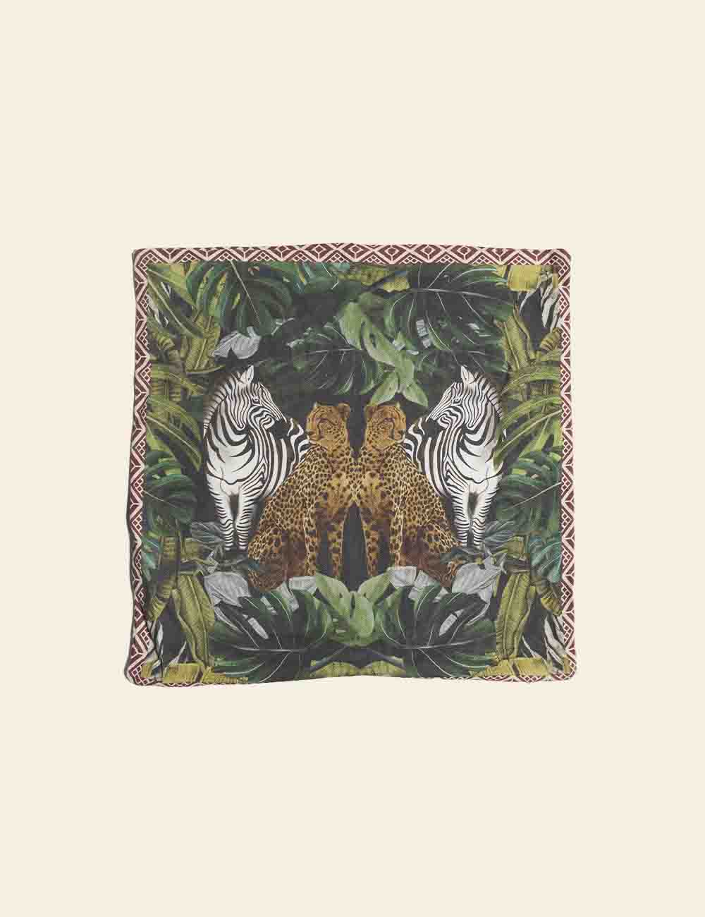 Nature Print Cushion Cover
