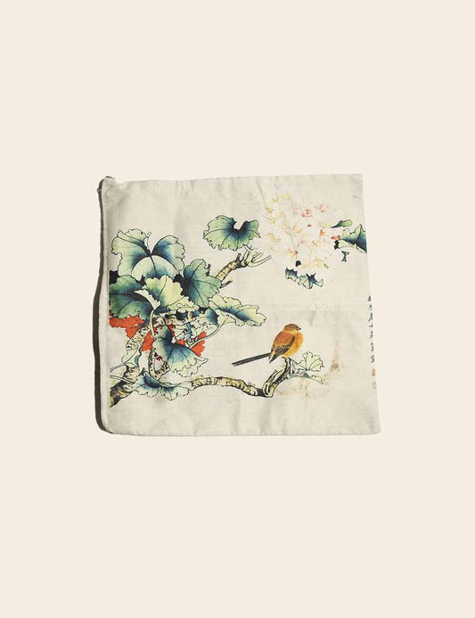 Nature Print Cushion Cover