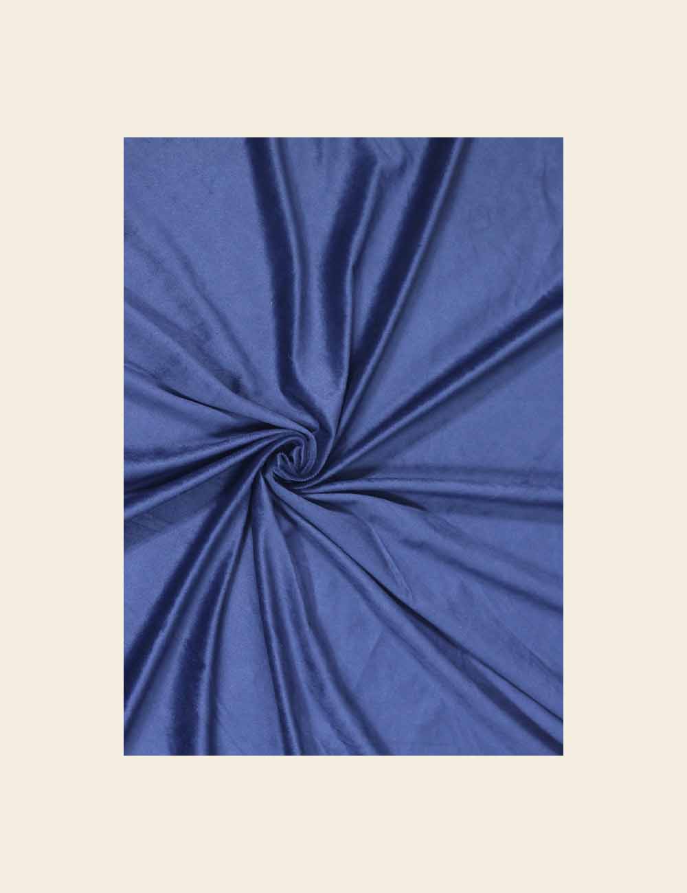 Navy Blue Stretch Taffeta Fabric