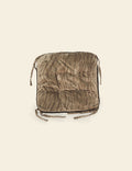 Neutral Tan Tiger Chair Pad