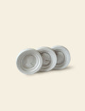 Off-White Ceramic Greek Women Wall Plates