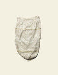 Off-White Jacquard Silk Back Rest Cover