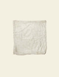 Off-White Viscose Silk Cushion Cover