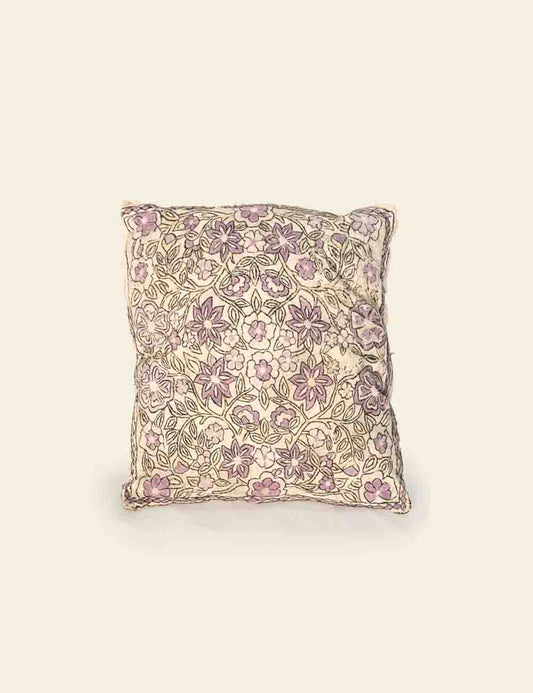 Pastel Block Printing Cushion