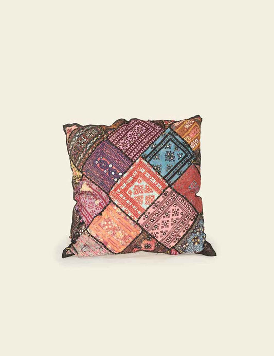 Patchwork Print Cushion