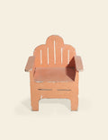 Peach Mini Wooden Garden Chair