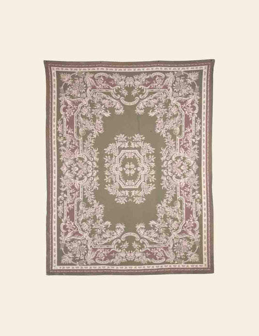 Pink & Green Rug