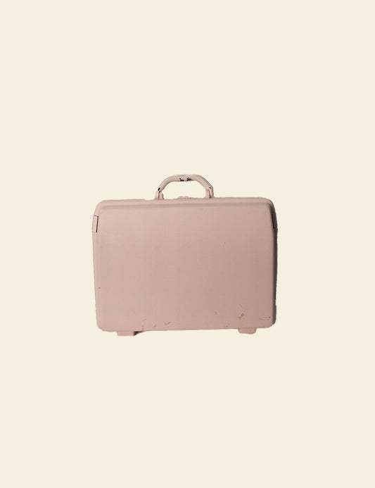 Vintage Pink Suitcase