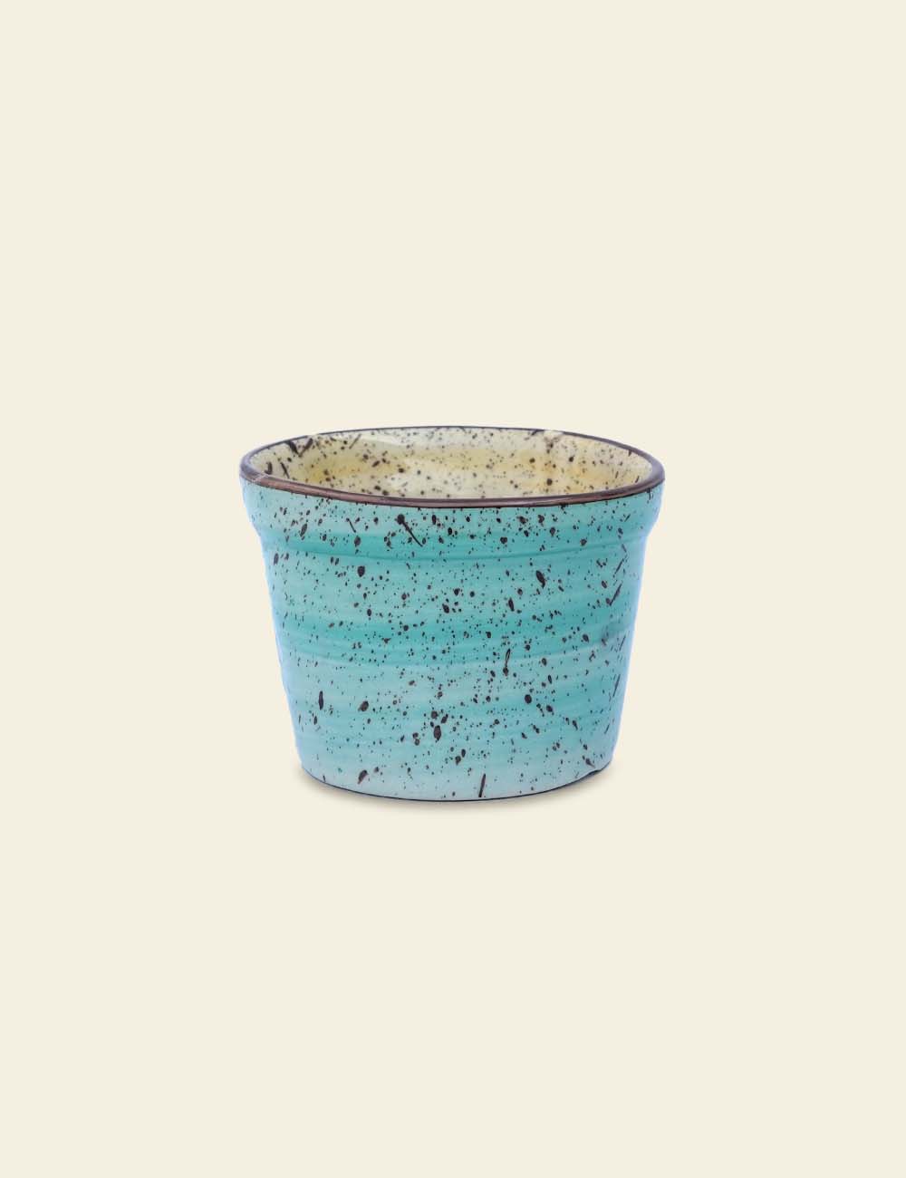 Porcelain Ramekin Bowl in Turquoise