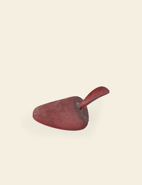 Red Painted Vintage Shoe Tree