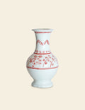 Red Pear Shaped Vase