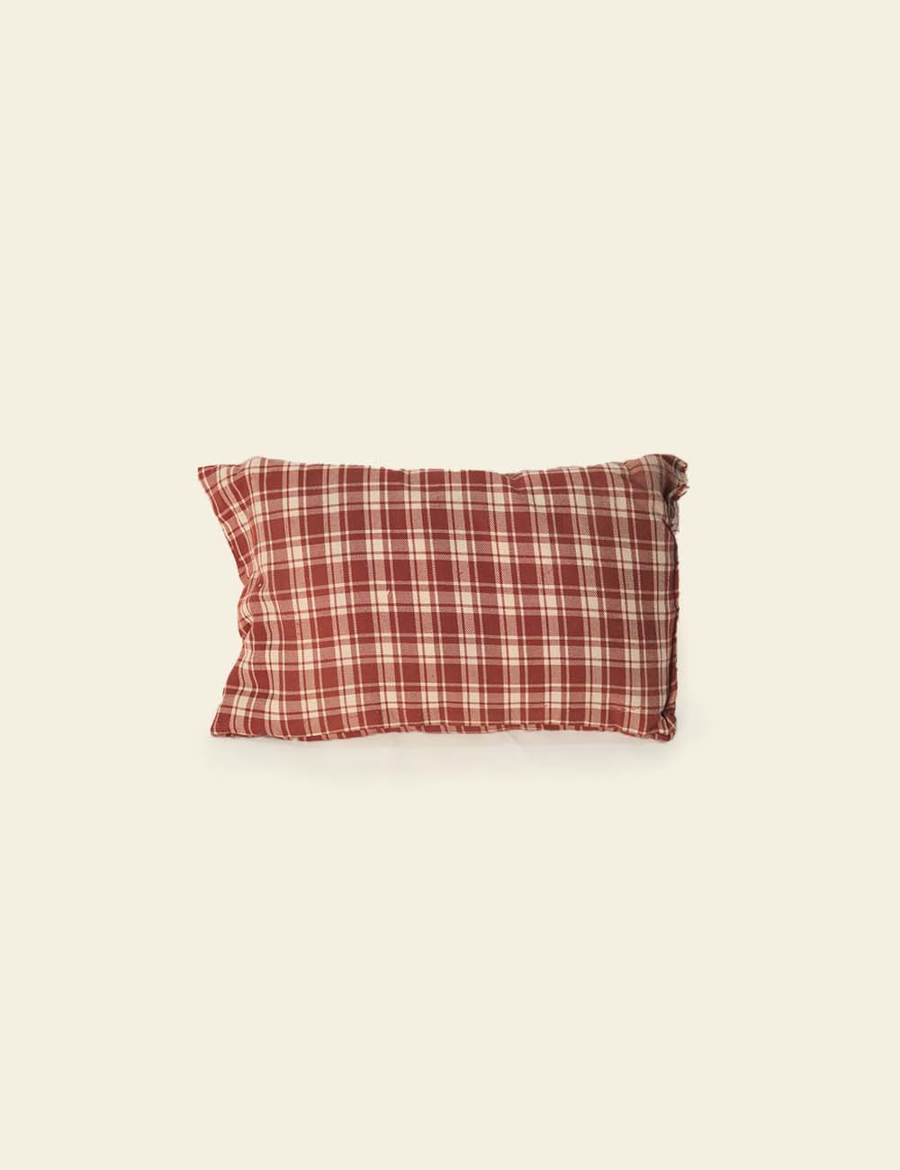 Red Plaid Pillow