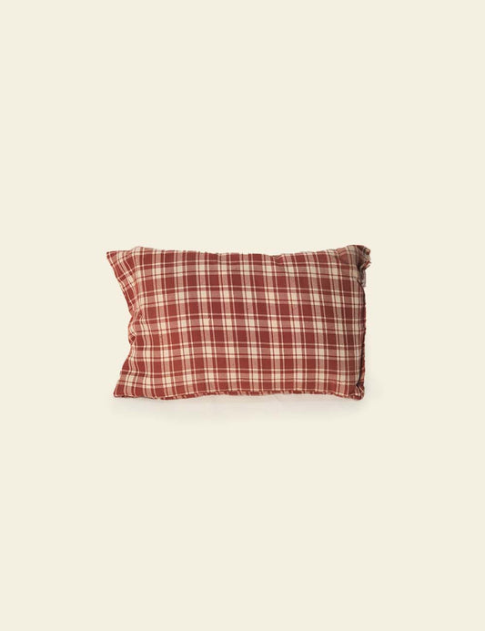 Red Plaid Pillow