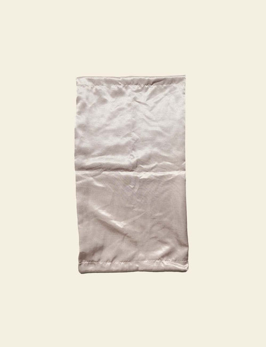 Rose Gold Silk Back Rest Cover