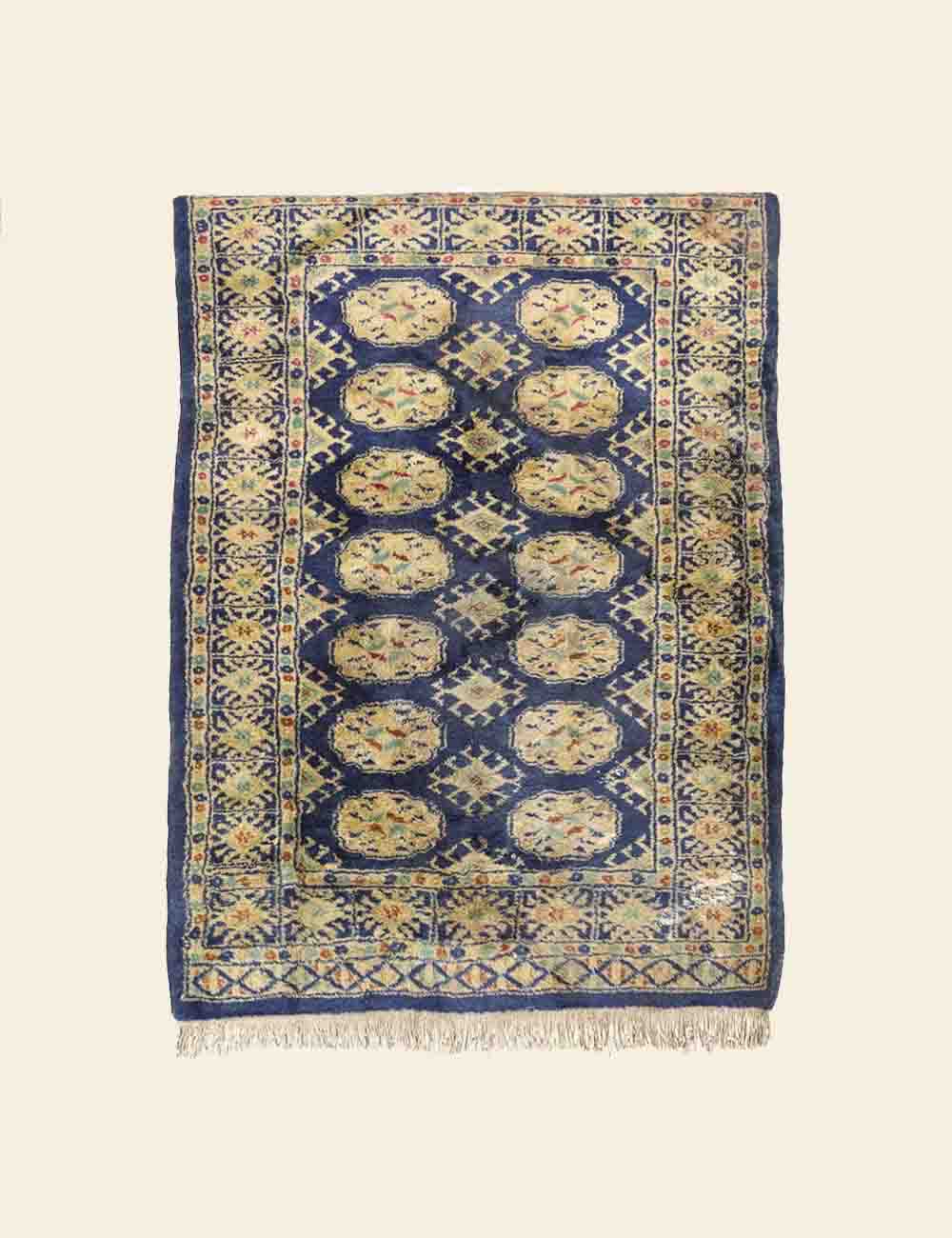 Royal Blue & Yellow Rug