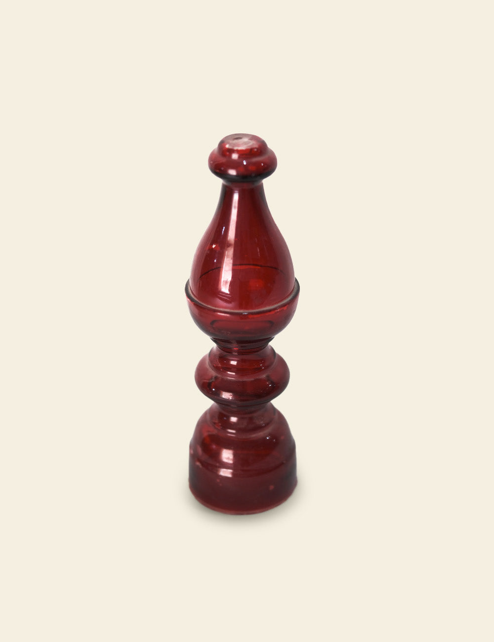 Ruby Red Crystal Decanter