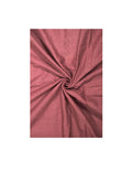 Rust Rose Faux Silk Fabric
