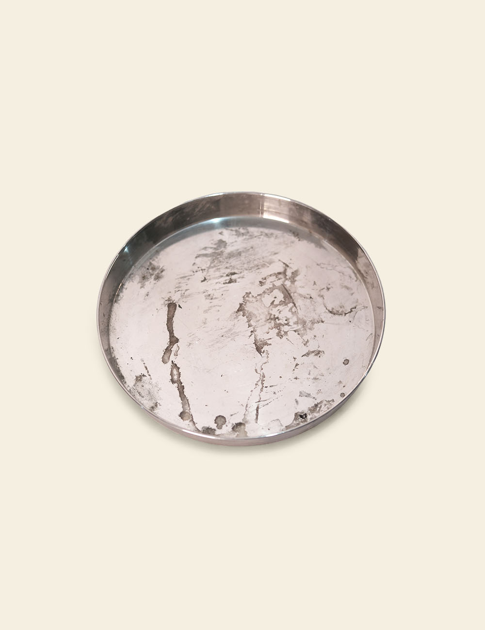 Silver Round Tray