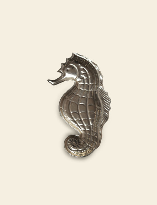 Silver Seahorse Tray