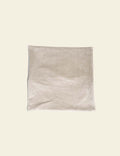 Silver & White Silk Cushion Cover