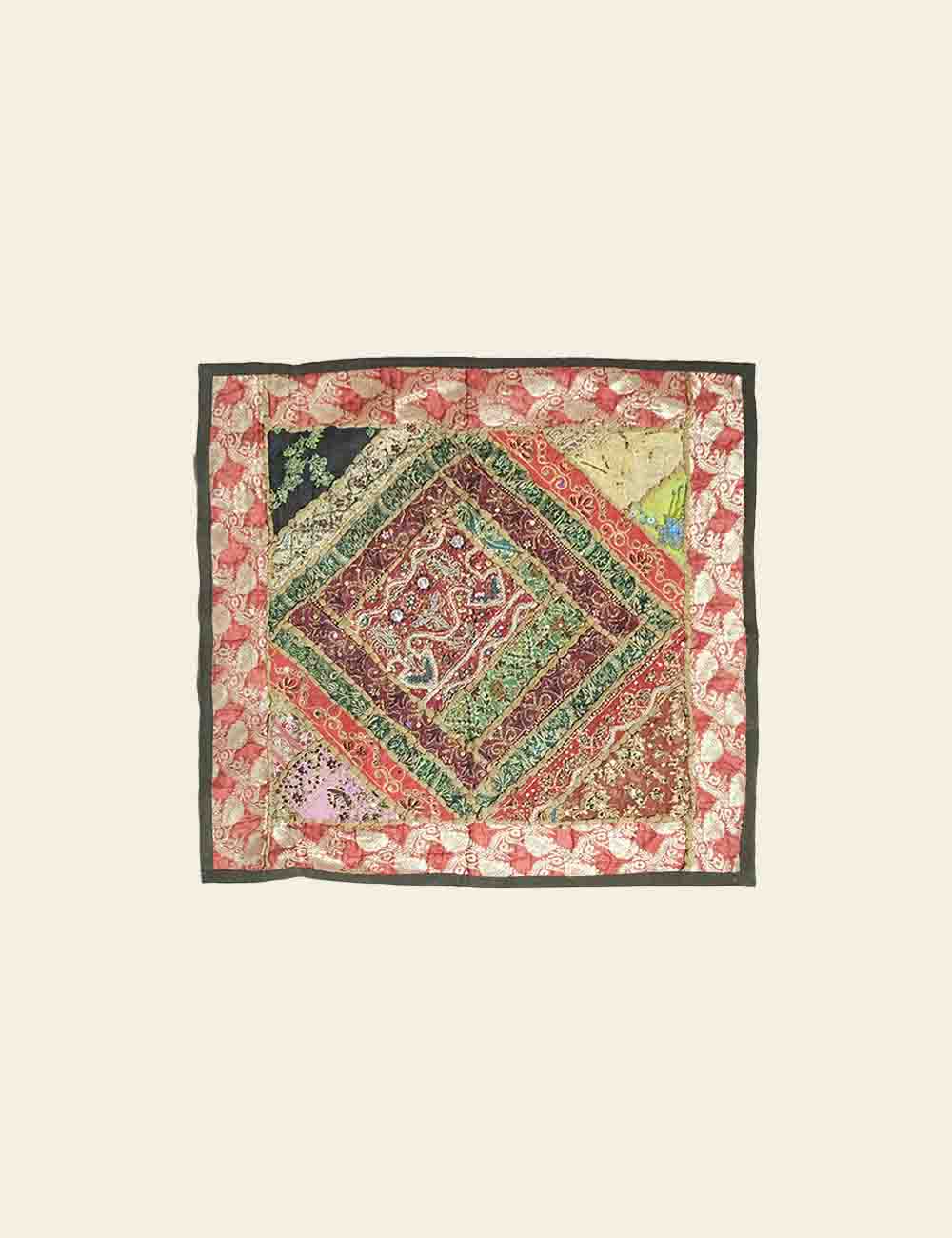 Sindhi Embroidered Cushion Cover