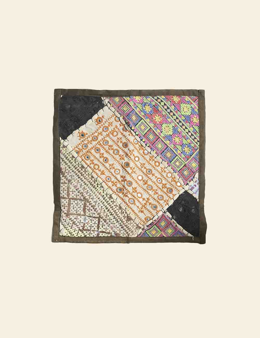 Sindhi Embroidered Cushion Cover