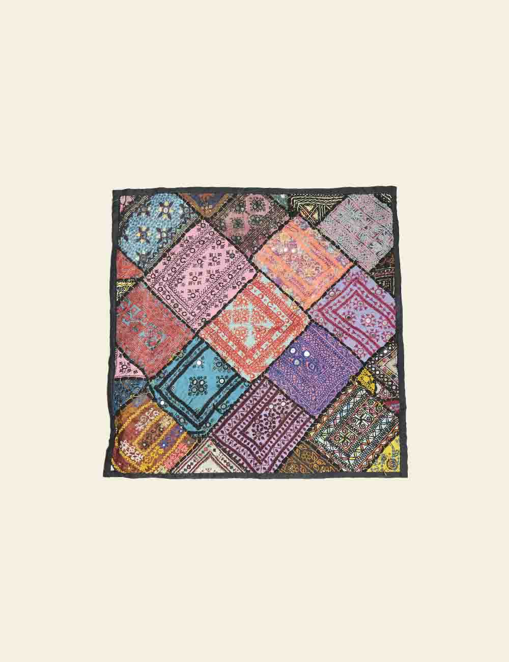 Sindhi Embroidered Cushion Cover