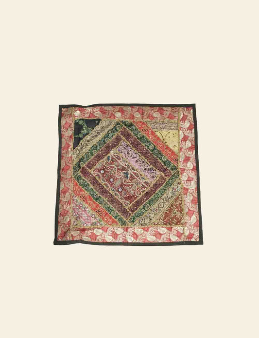 Sindhi Embroidered Cushion Cover