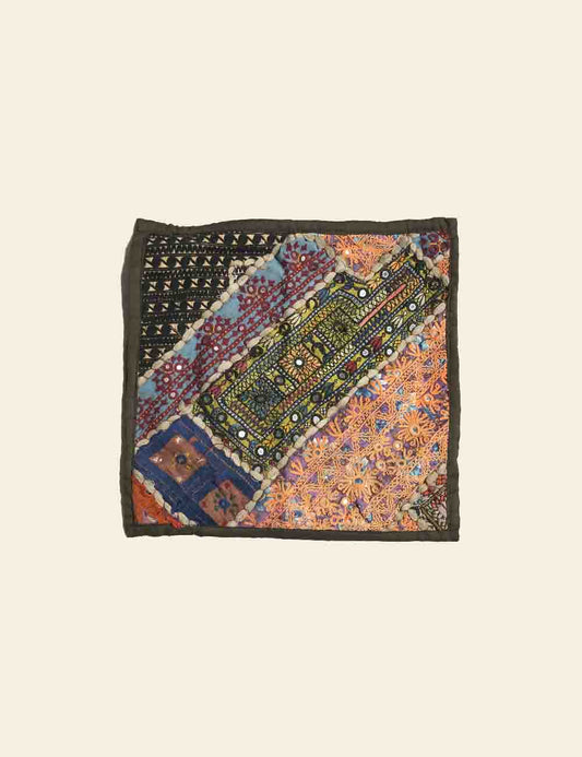 Sindhi Embroidered Cushion Cover