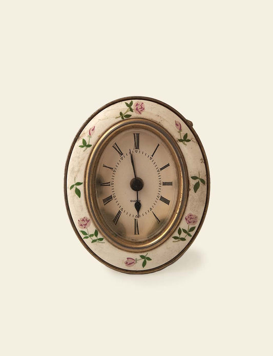 Small Vintage Table Clock