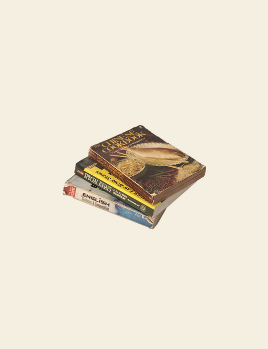 Stack of 3 Chinese-American Paperback Books