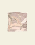 Tea Pink Floral Silk Cushion Cover