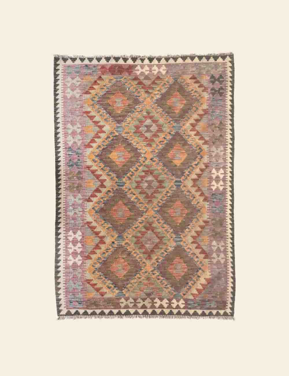 Tea Pink Tribal Rug