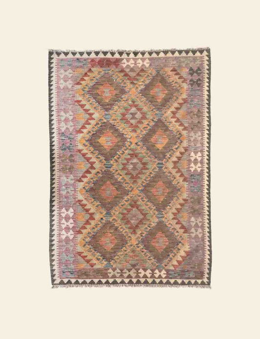 Tea Pink Tribal Rug