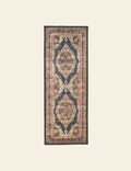 Teal & Golden Runner Rug