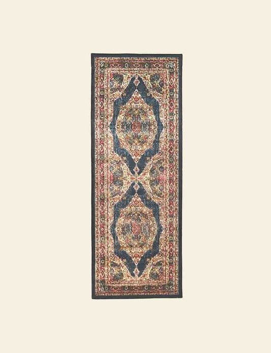 Teal & Golden Runner Rug