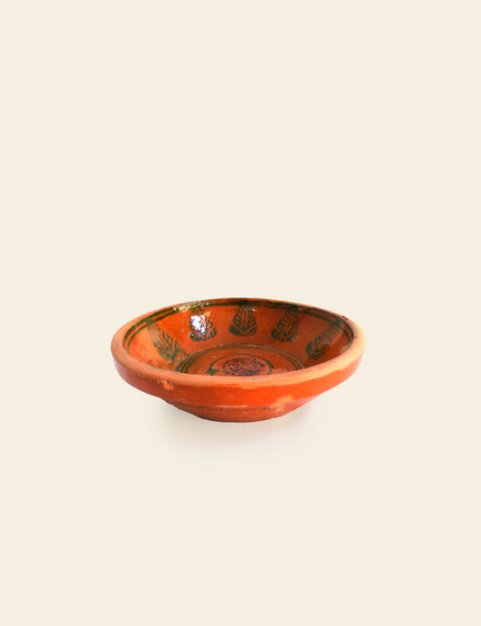 Terracotta Clay Deep Plate Large