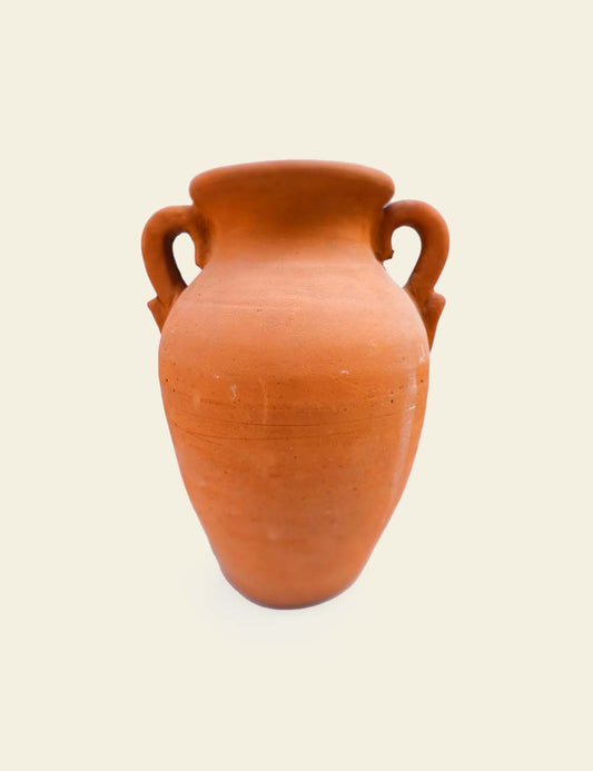 Terracotta Double-Handle Vase