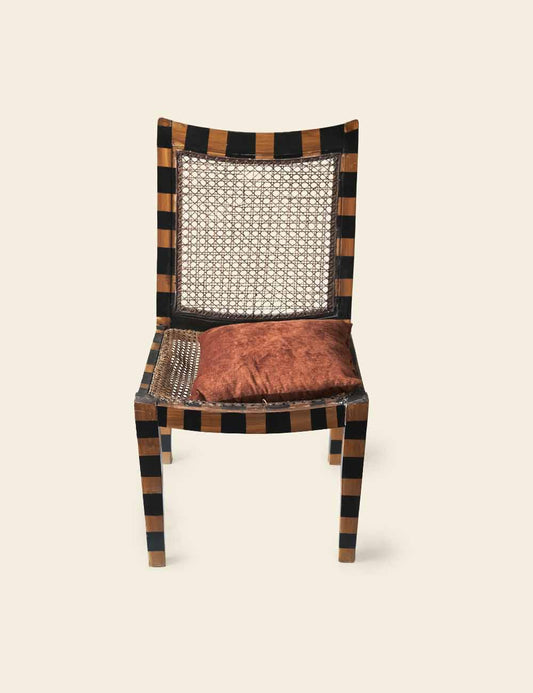 The Tissé Dining Chair in Stripe
