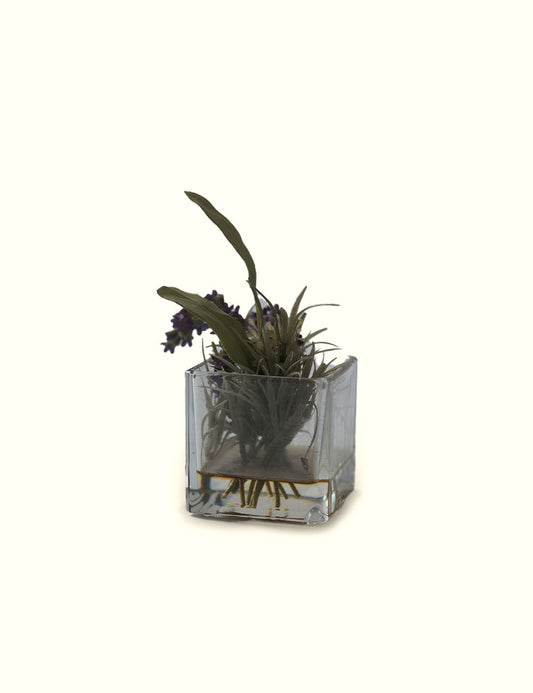 Clear Glass Decorative Block
