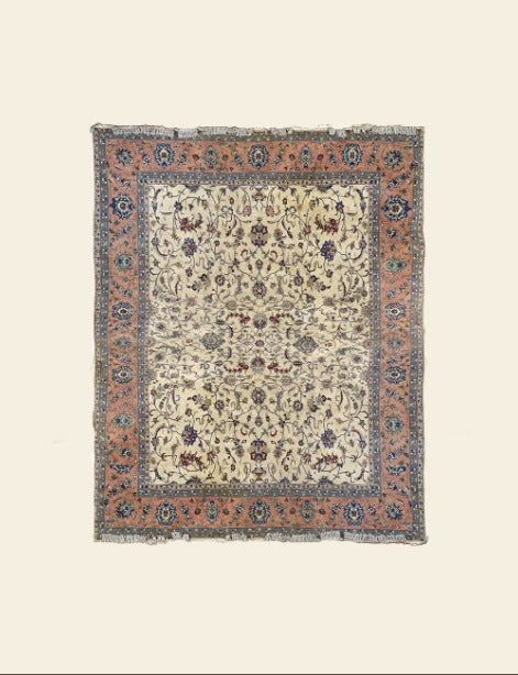 Turkish Cream Peach Rug