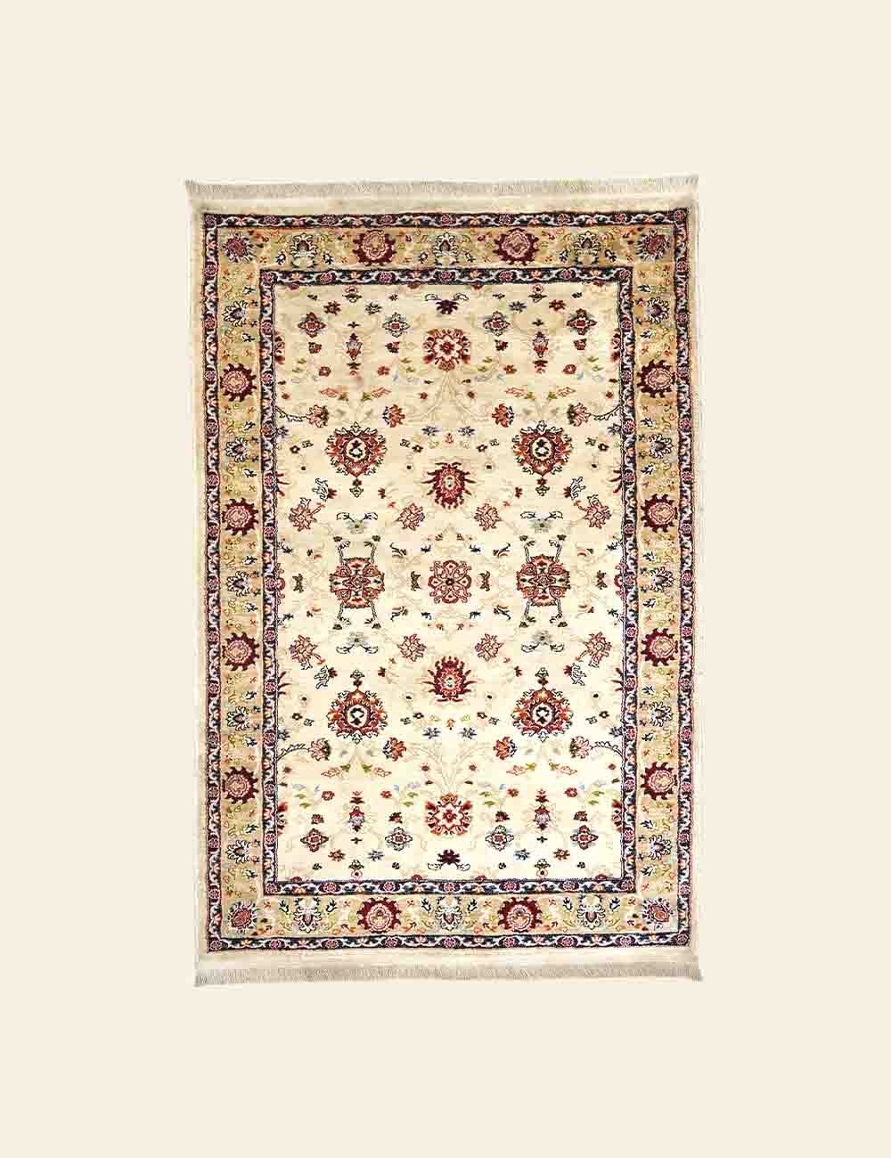 Turkish Off-White Cream Rug