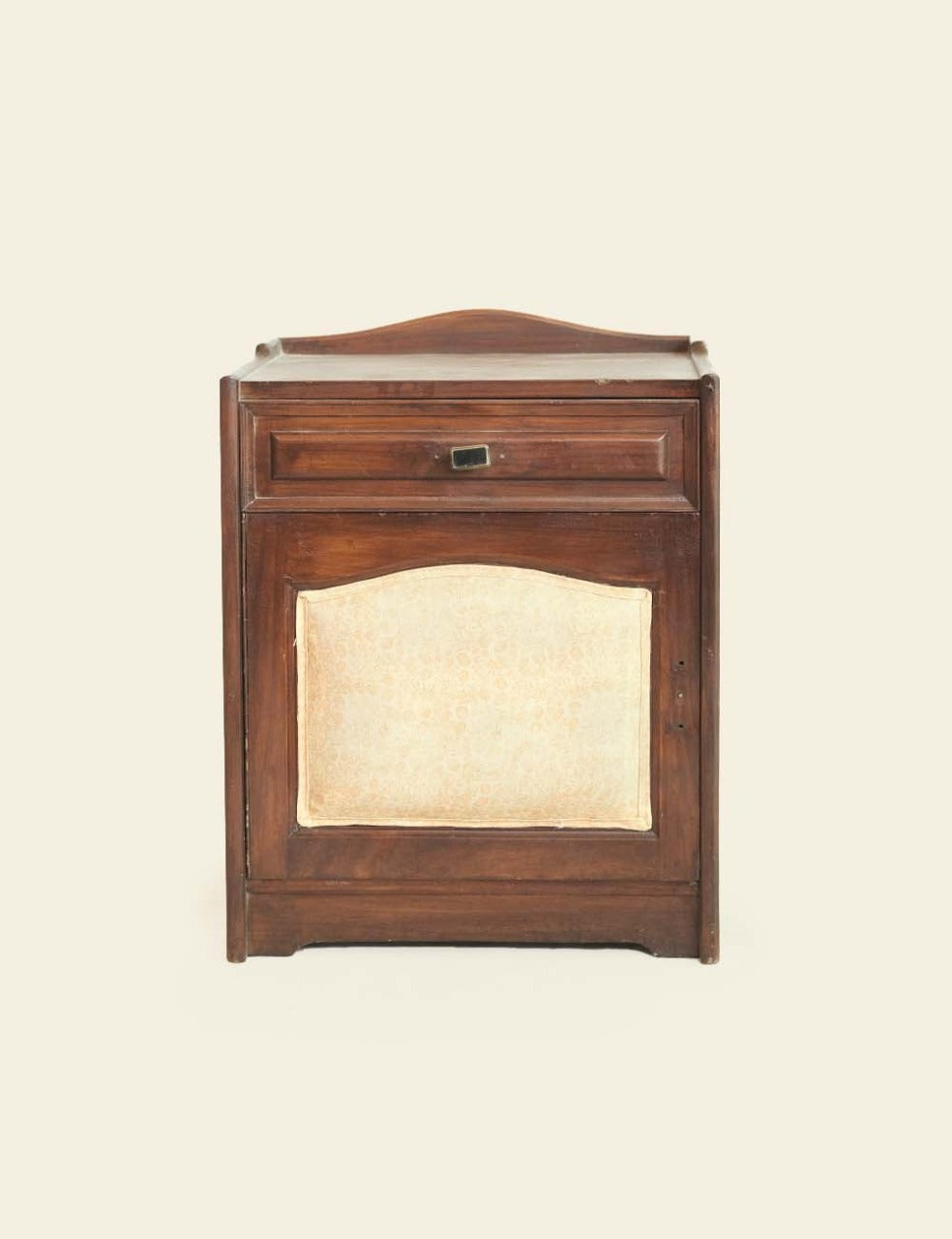 Upholstered Classic Wooden Side Table