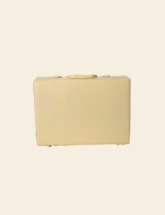 Vintage Fabric Suitcase