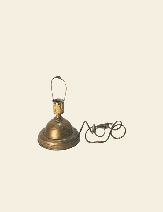Vintage 19th Century Italian Brass Lamp Base