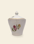 Vintage Flower Candy Jar