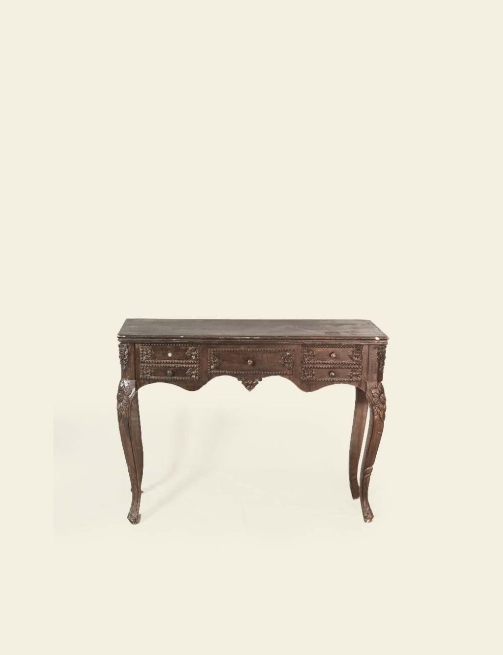 Vintage French Provincial Style Console Table