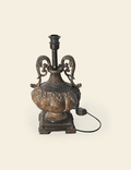 Vintage Maitland-Smith Bronze Royal Lamp
