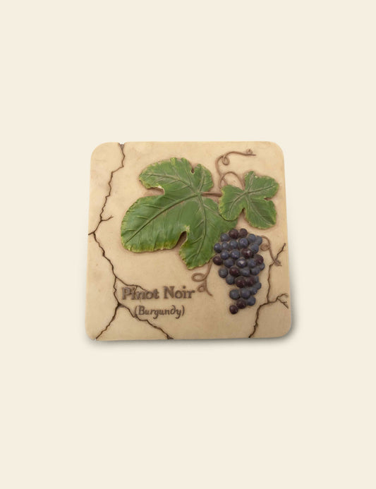 Vintage Resin 3D Grape Wine Plaque