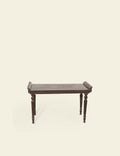 Vintage Painted Turned Leg Table